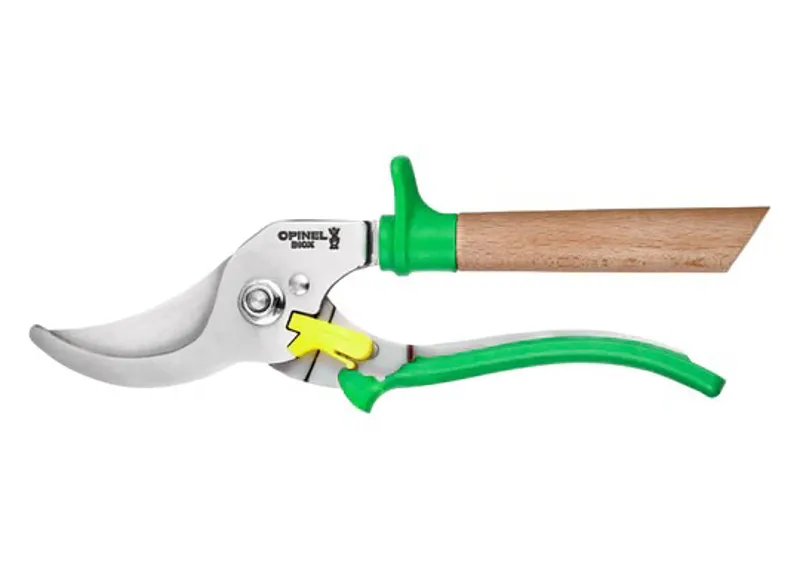 Opinel 3 Position Secateurs in Green-2